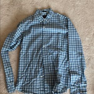 Men’s slim j crew button down shirt